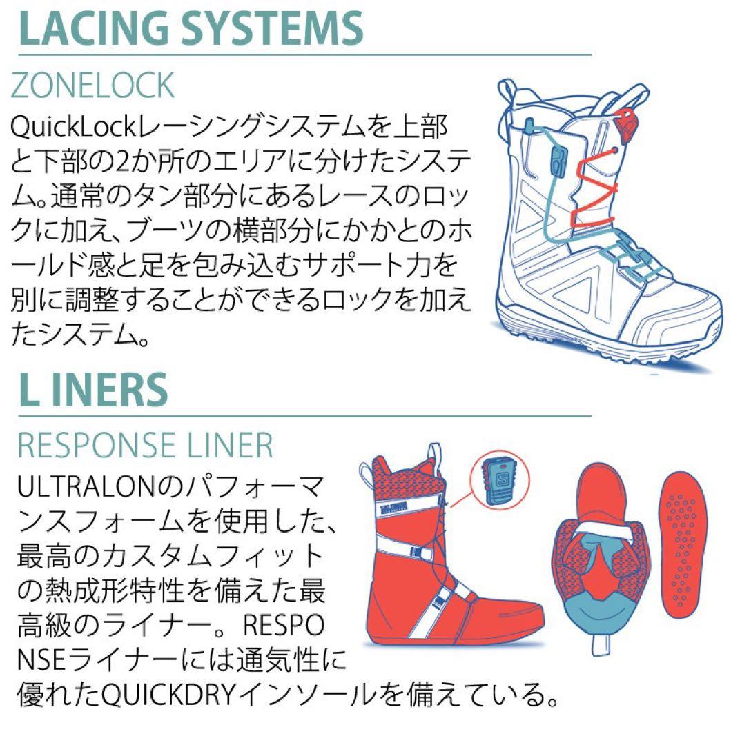 Salomon ダイアログ ワイド スノーボードブーツ サロモン 28cm