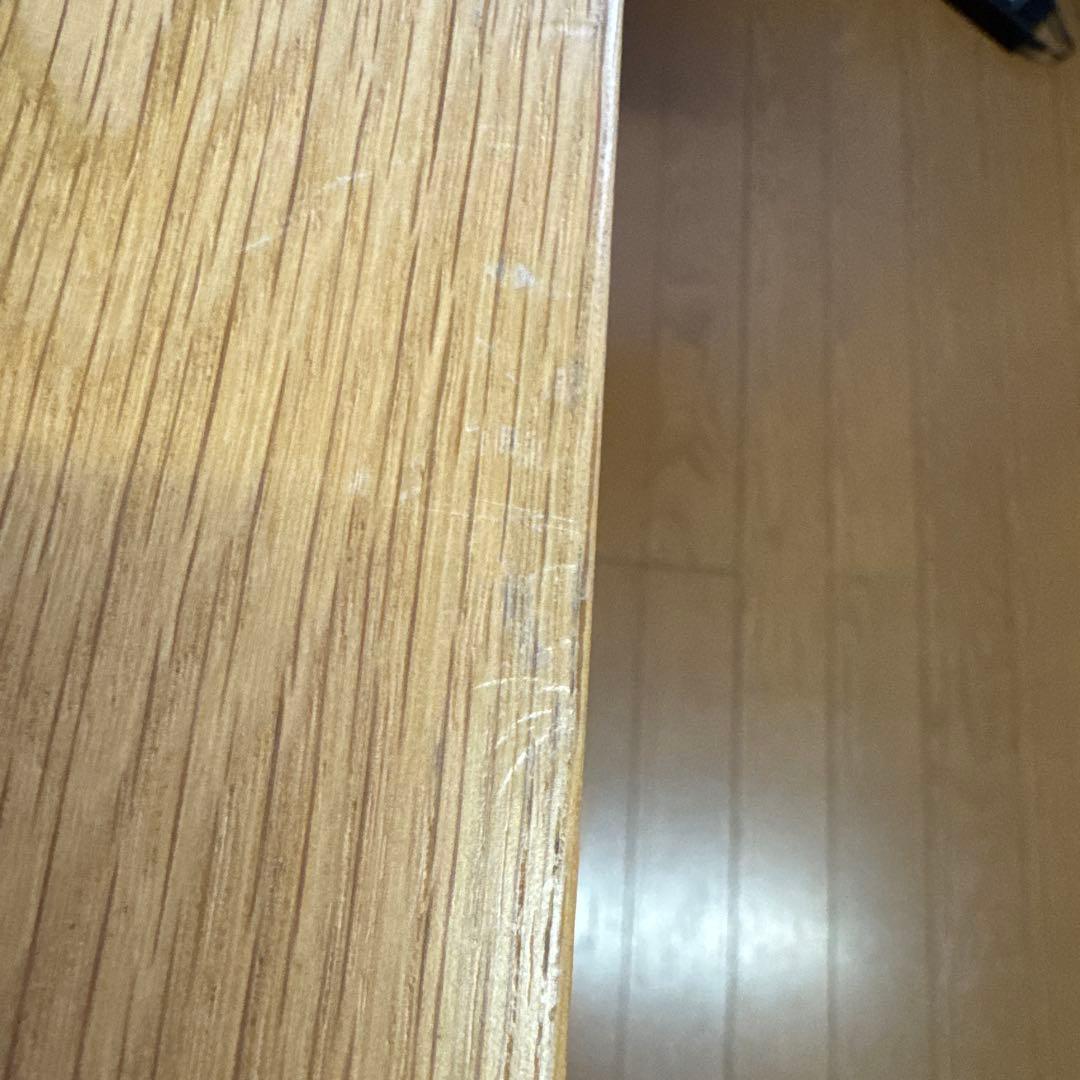 無印良品 木製デスク オーク材 幅110×奥行55×高さ70cm