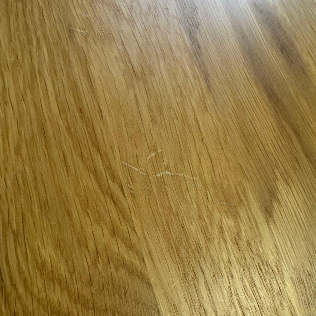 無印良品 木製デスク オーク材 幅110×奥行55×高さ70cm