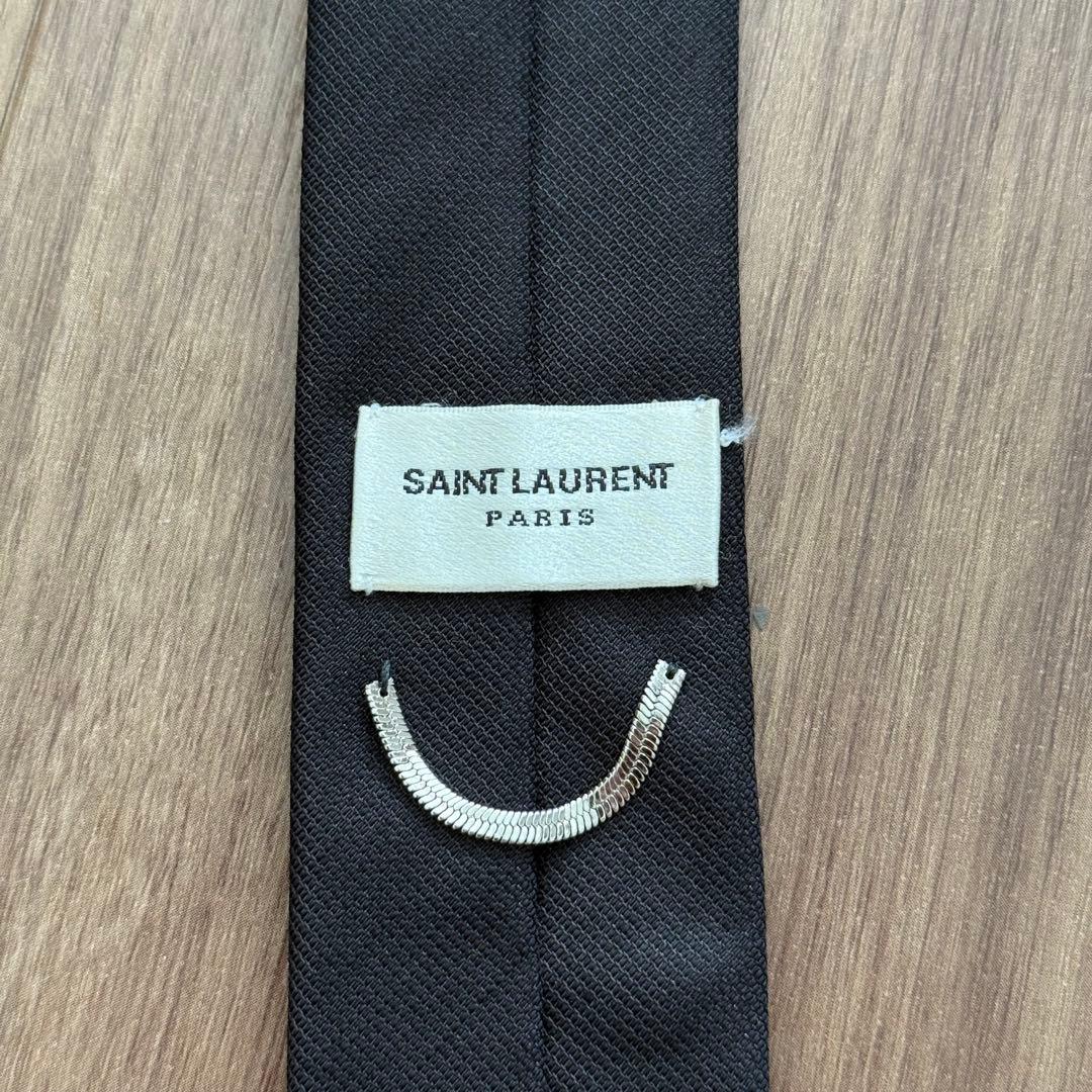 サンローランパリ　ナローネクタイ