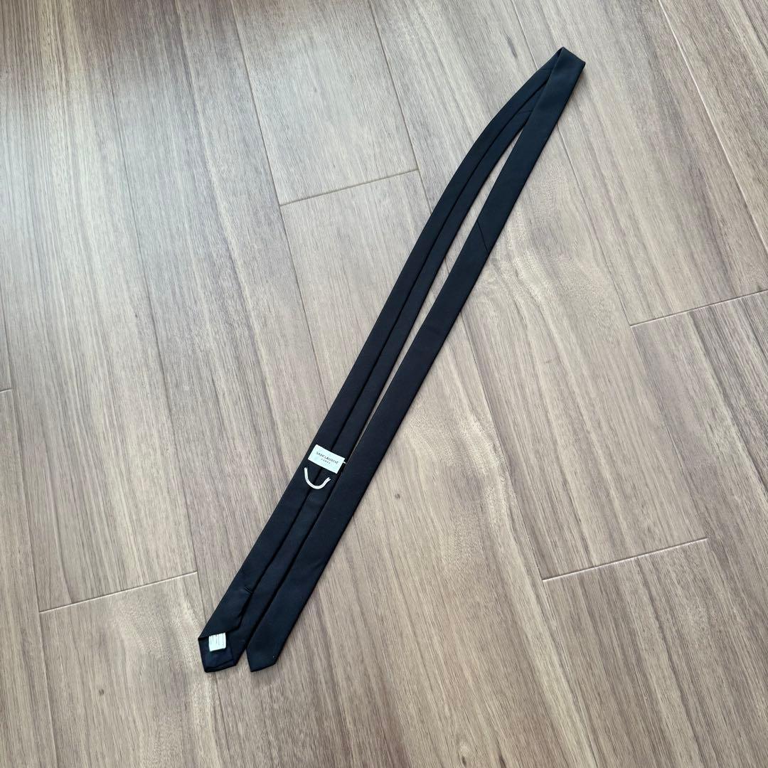 サンローランパリ　ナローネクタイ