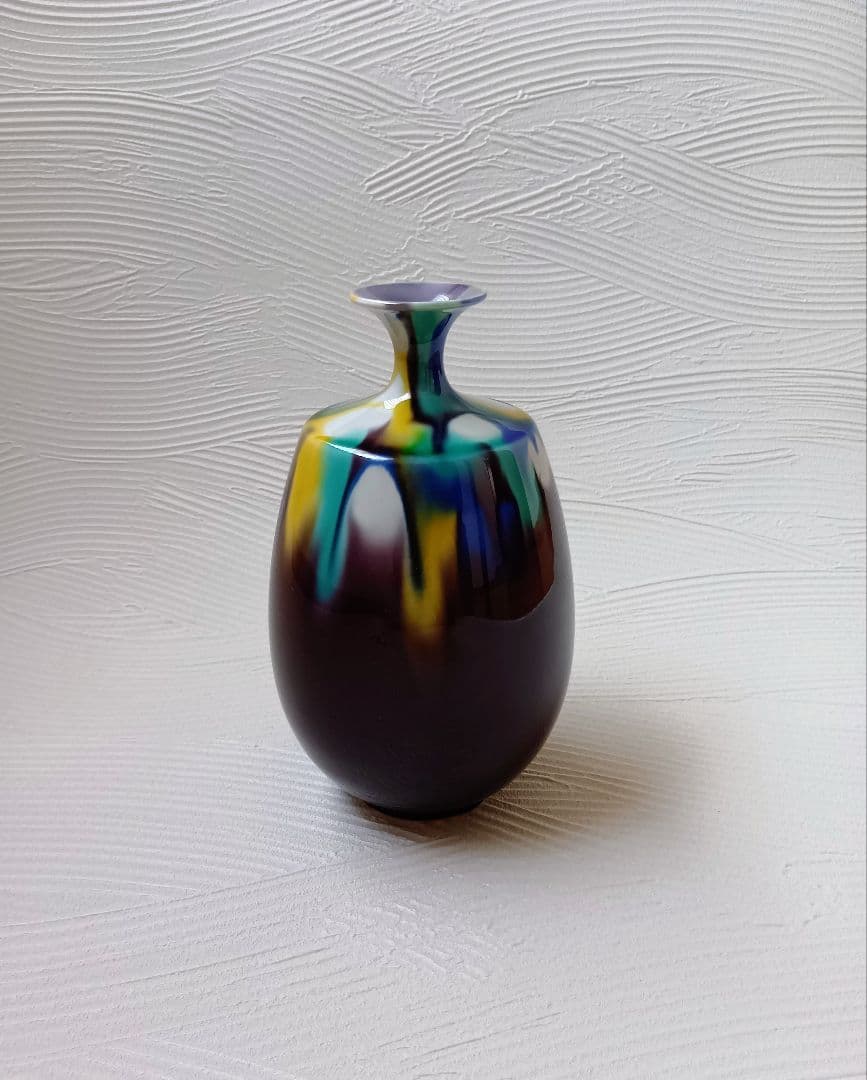 t*6様 徳田　八十吉　三代　九谷焼 花瓶