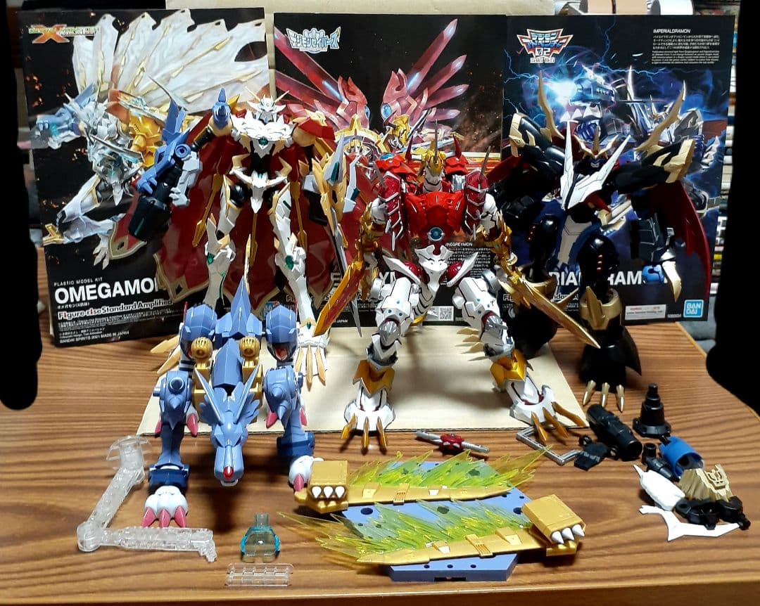 フィギュアライズ・アンプリファイド デジモン4点