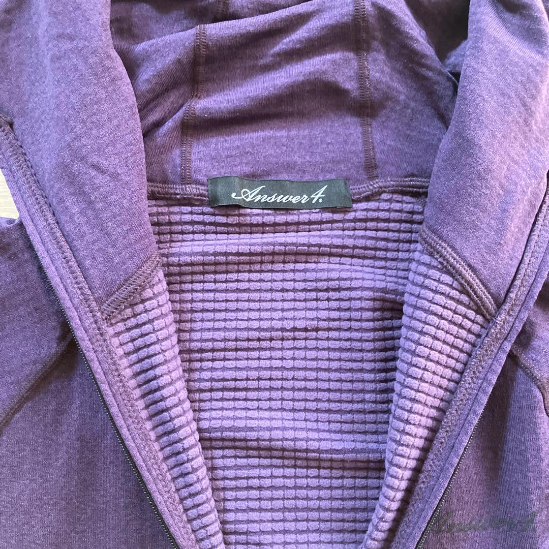 Answer4 Power Grid Full-Zip Hoodie（Sサイズ）