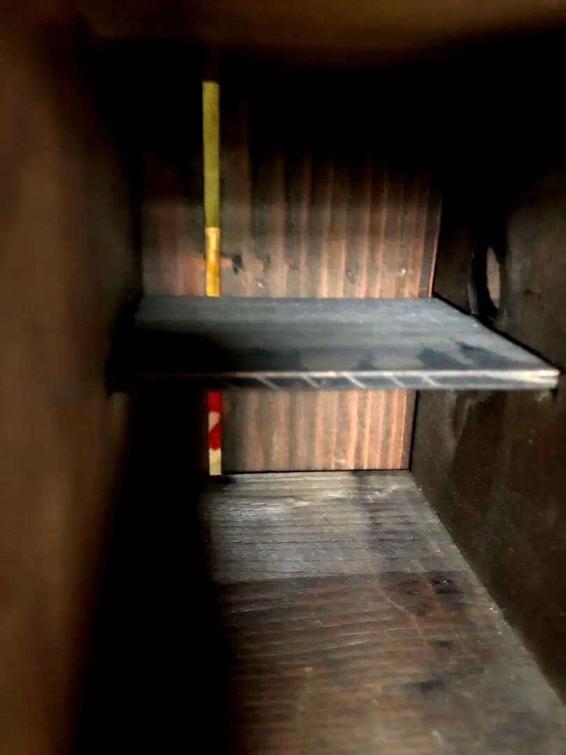 明治〜大正 骨董【職人手製】蕎麦猪口　食器棚 木製棚