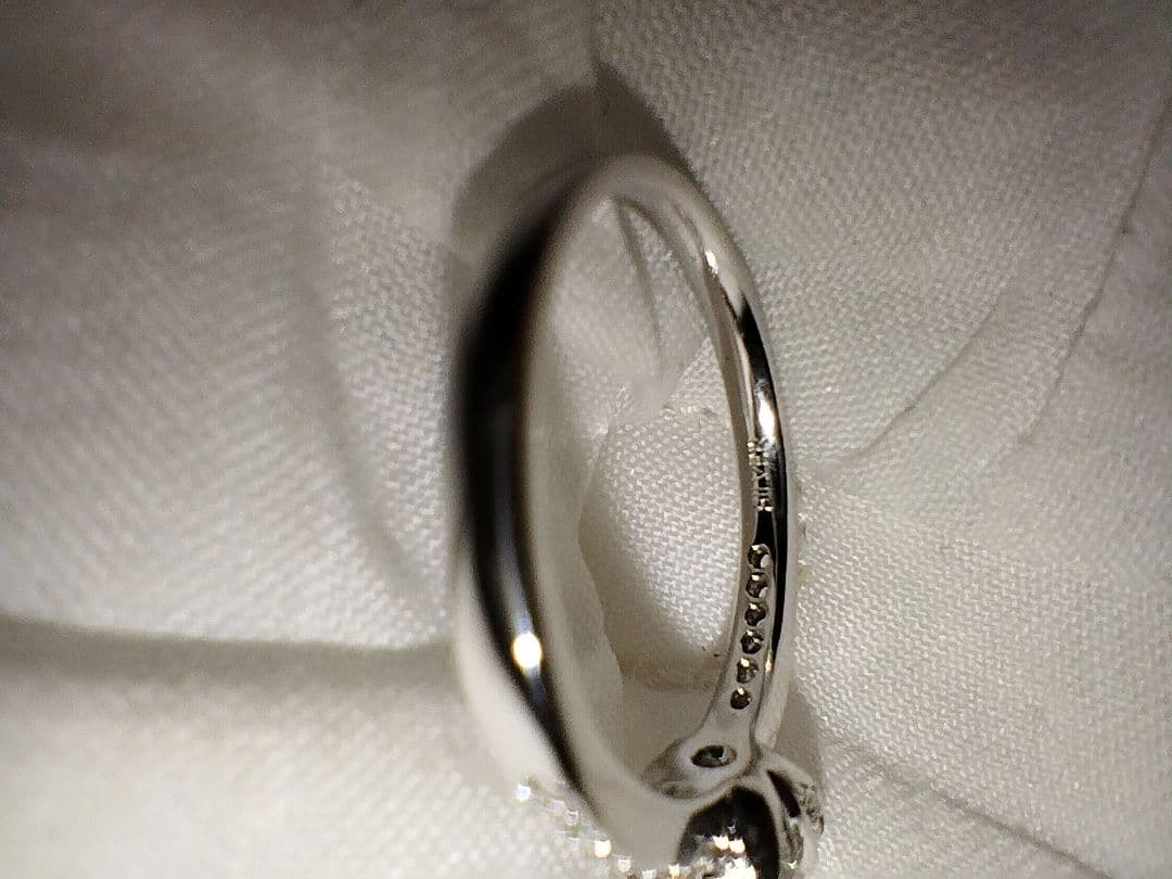 リボン　SILVERリング