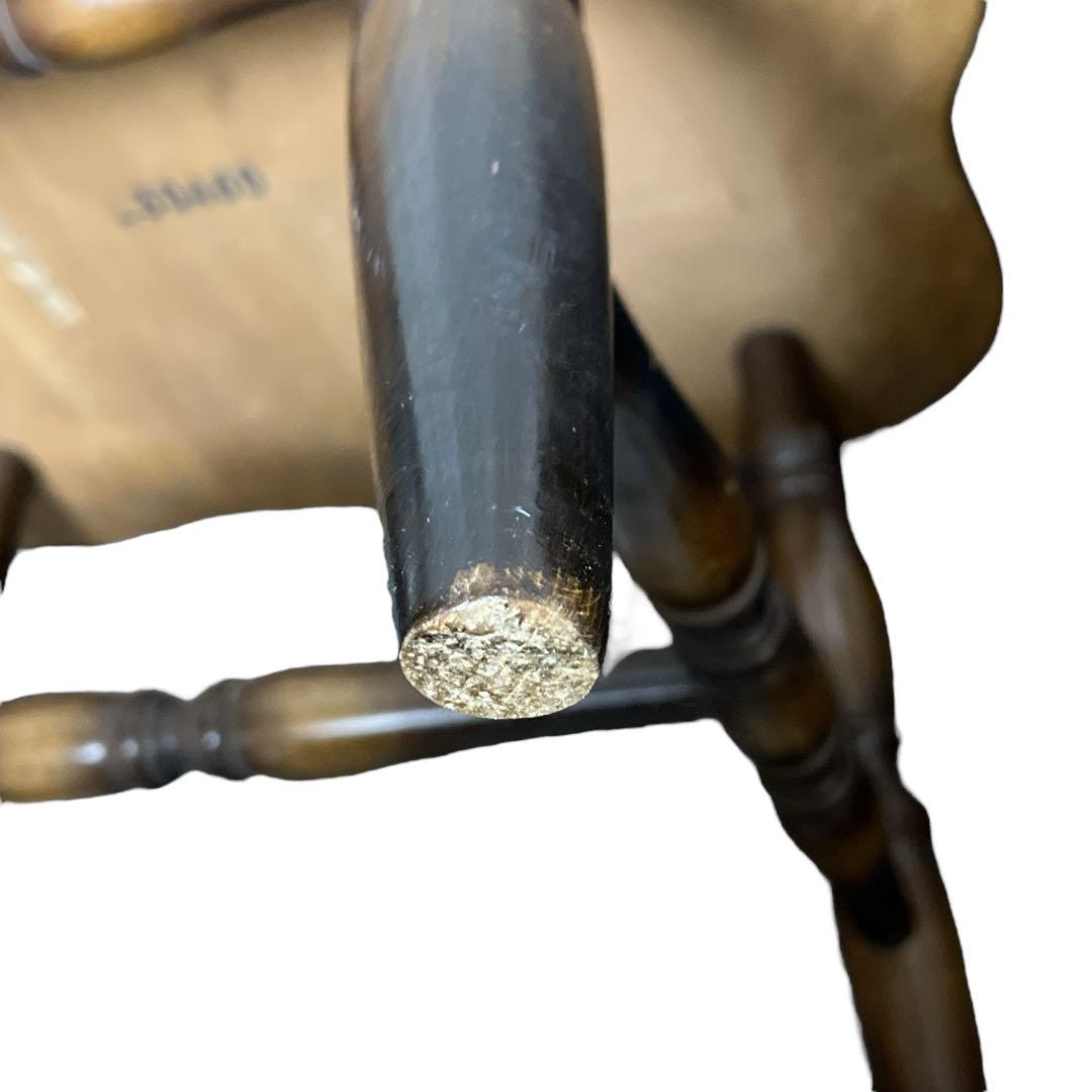 飛騨産業 ウィンザーアームチェア ダイニングチェア レトロ 椅子 キツツキ