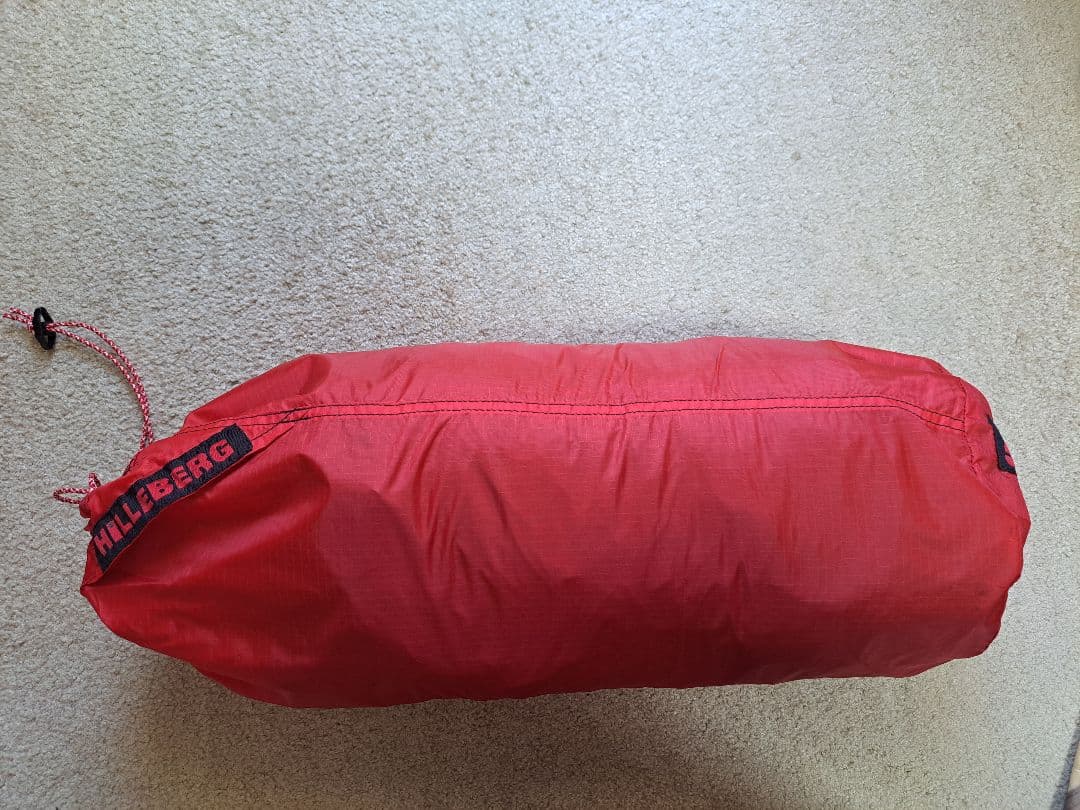 【美品】HILLEBERG SOULO ソウロ テント『専用フットプリント付』