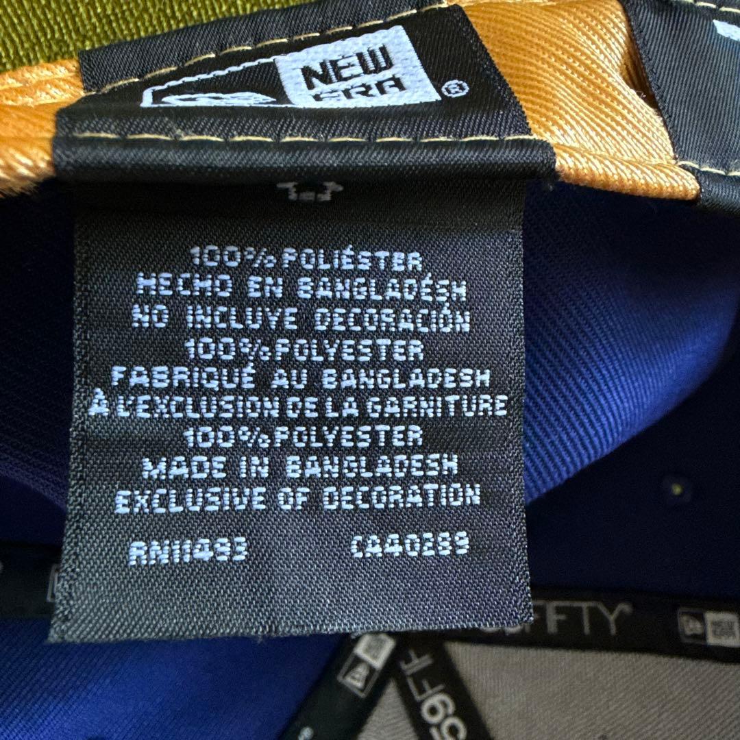 ドジャース　ニューエラ　7 3/8 ゴールドオマケ付き！　ワールドシリーズ