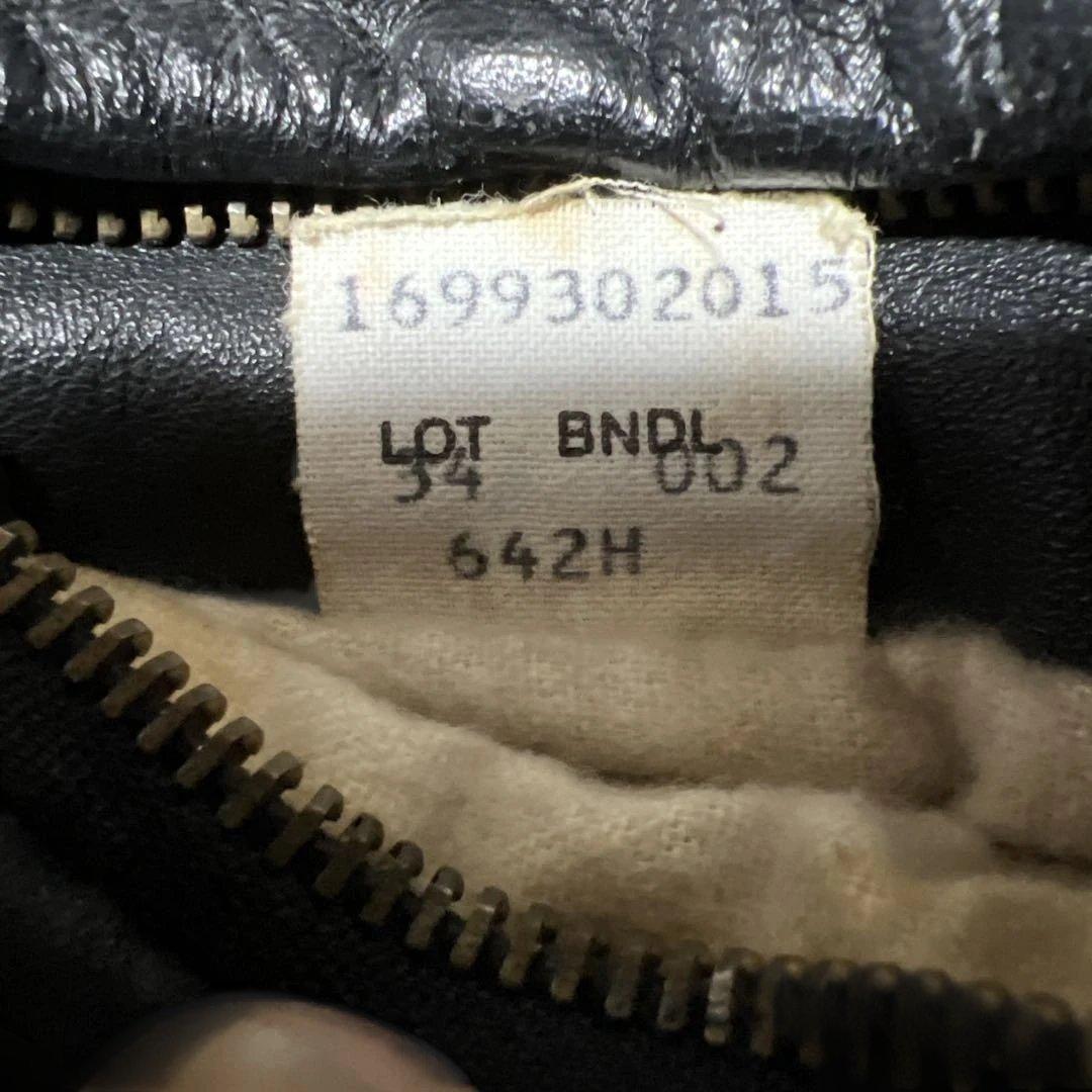 SCHOTT 馬革ライダース　黒　642H