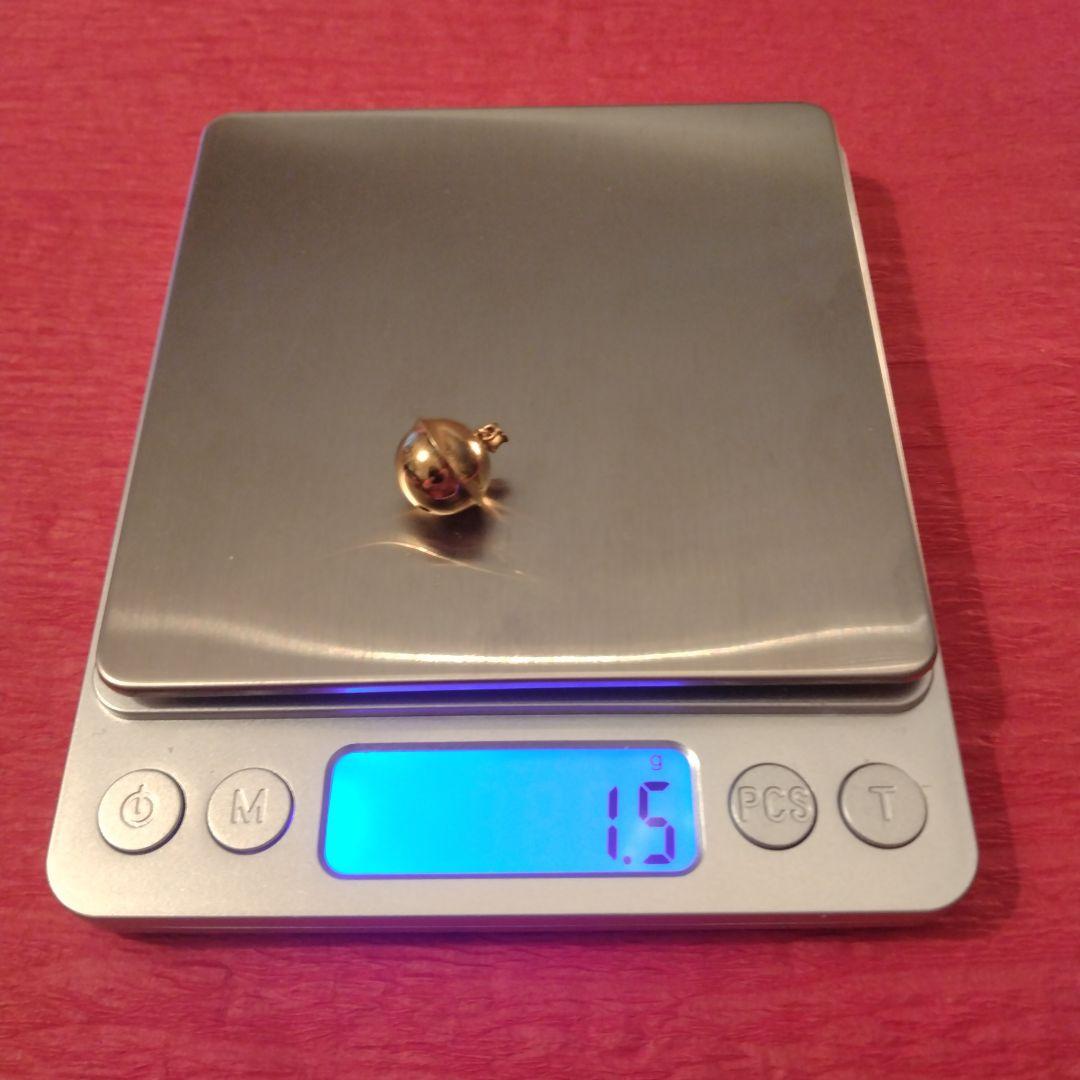 お値下げ　K18　鈴　根付　ストラップ