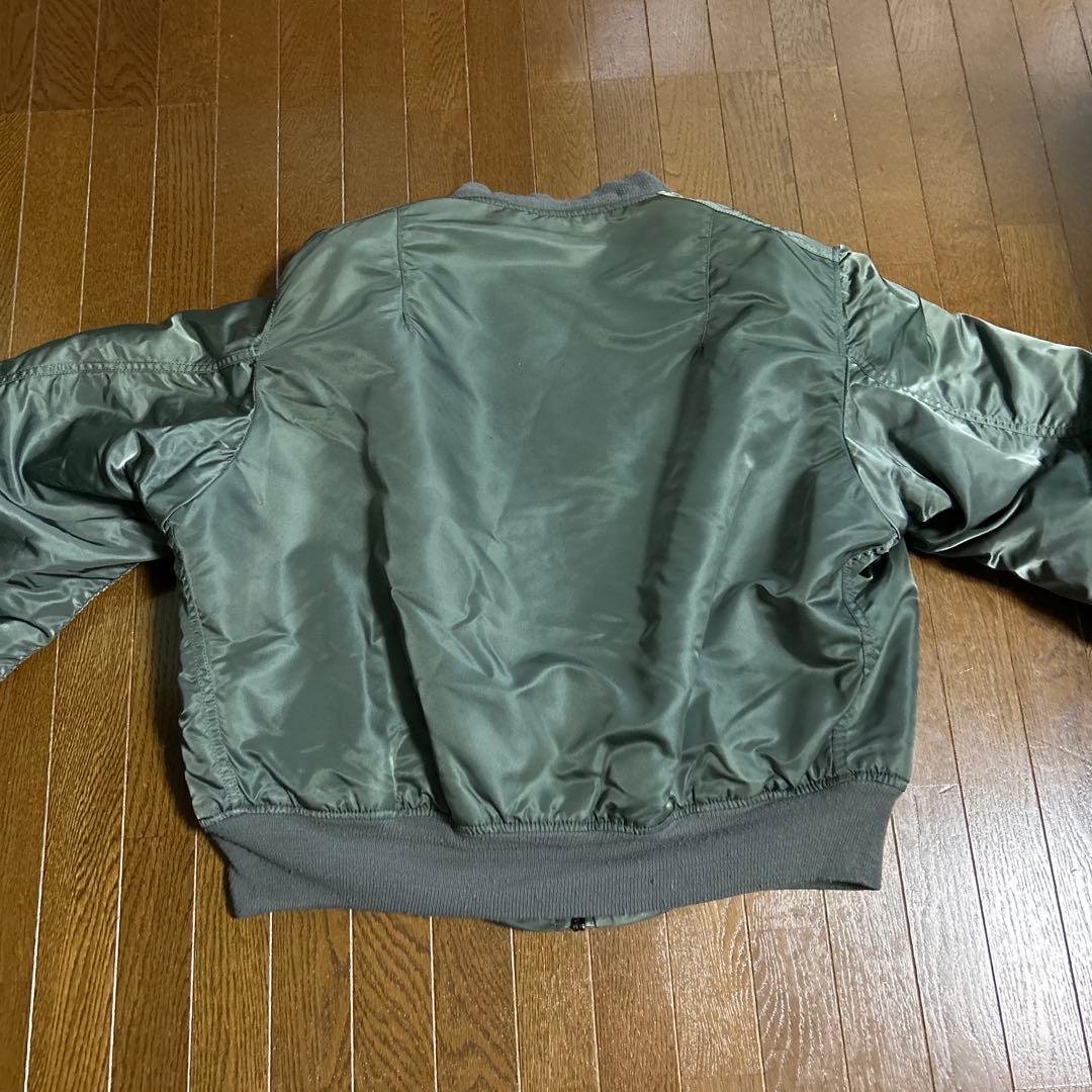 希少90s アルファインダストリーズ MA-1 USA製 美品