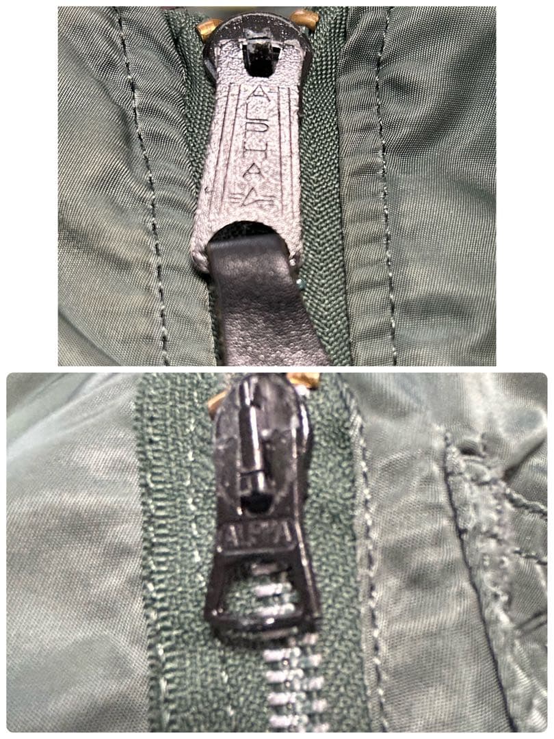 希少90s アルファインダストリーズ MA-1 USA製 美品