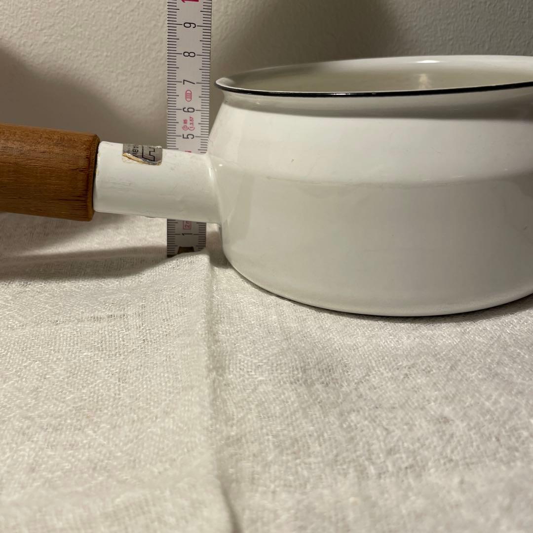 ARABIA Finel ホーロー 片手鍋ミルクパン 木製ハンドル フィンランド