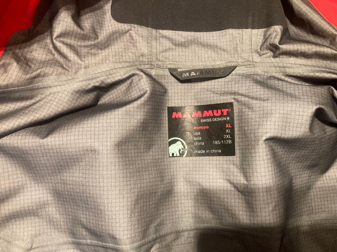 マムート メロンジャケット 2XL ゴアテックスプロ 美品