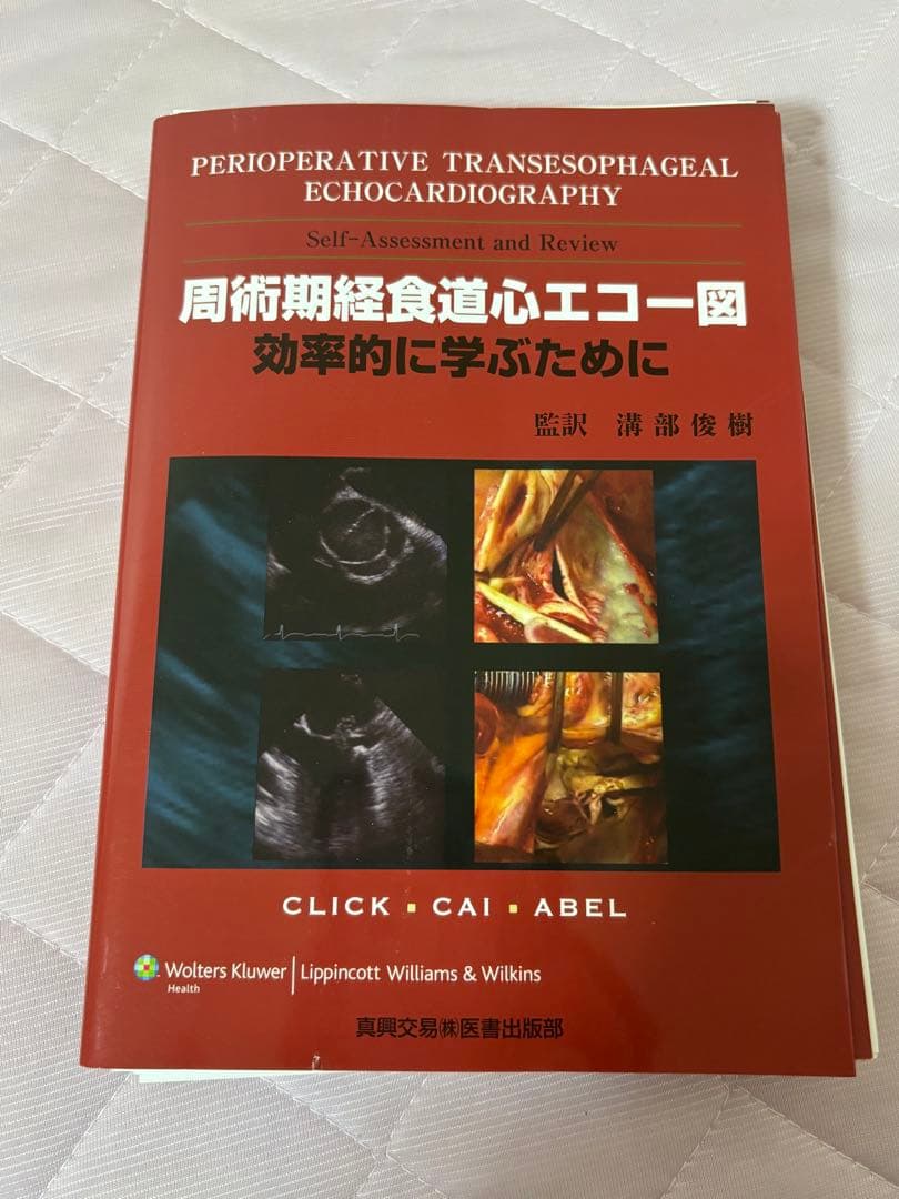 【裁断済】周術期経食道心エコー図 : 効率的に学ぶために