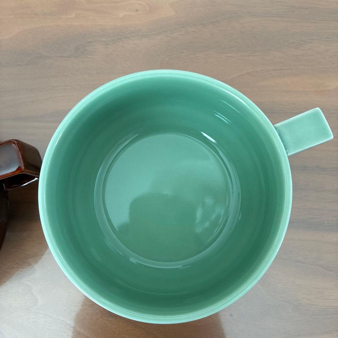 波佐見焼　マルヒロ　プレート ブロックマグ　4点セット