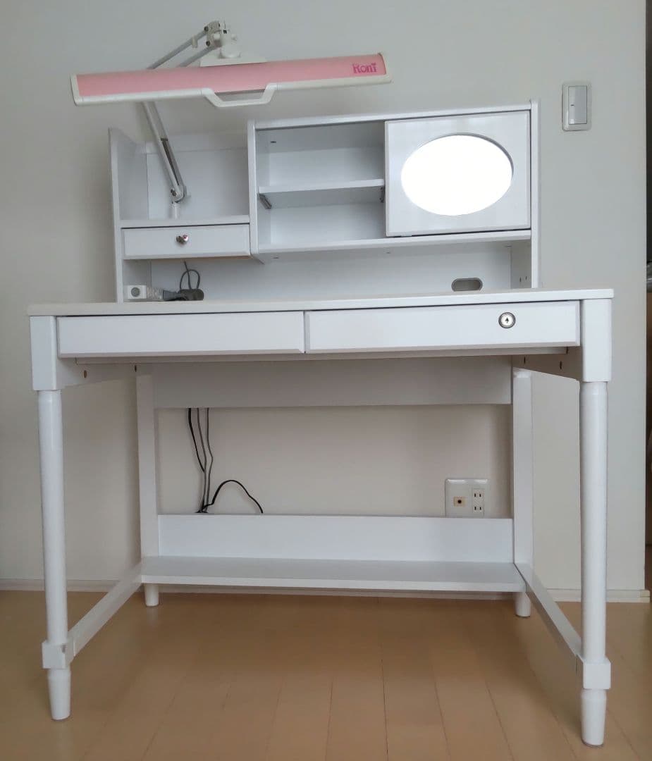 引き取り限定　コイズミ　学習デスク　デスクワゴン　ロニィデザイン