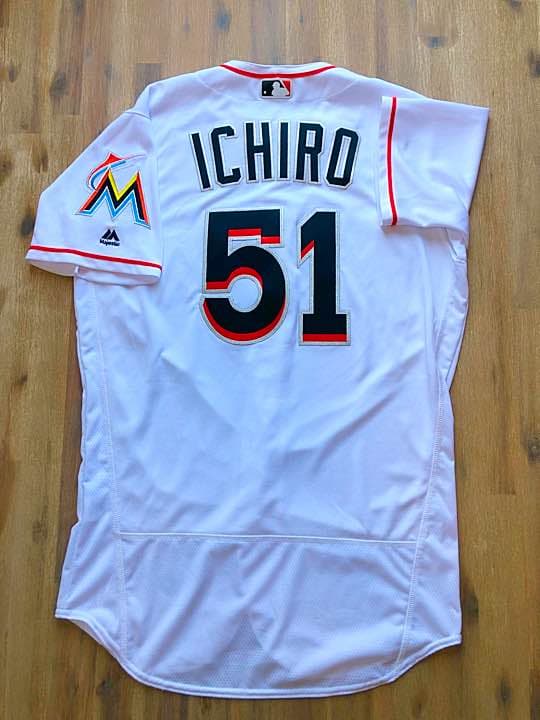 即購入 不可【選手支給品】イチロー 球団支給試合用ジャージ