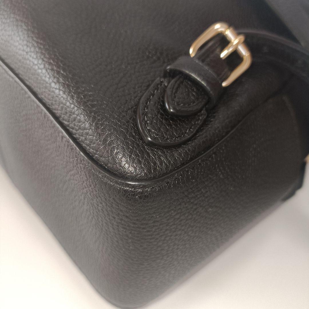 未使用に近い　COACH　ミニリュック　バックパック　ターンロック　シボ