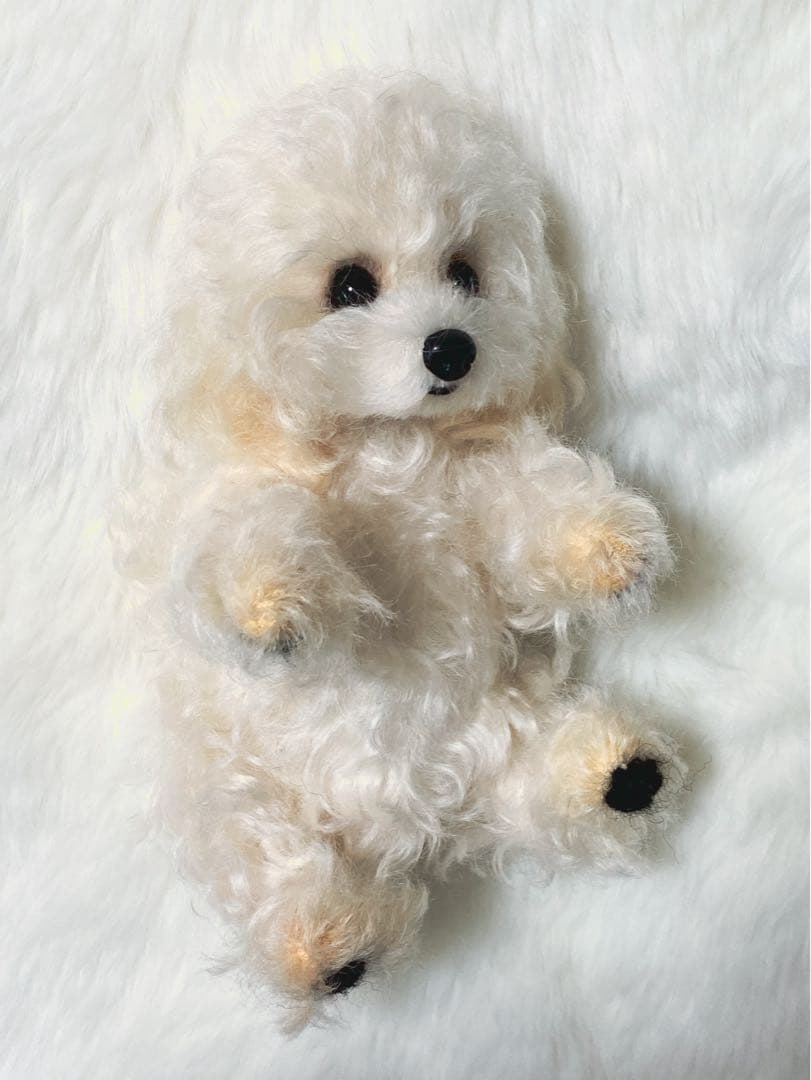 トイプードル　ビションフリーゼ　テディベア　ぬいぐるみ