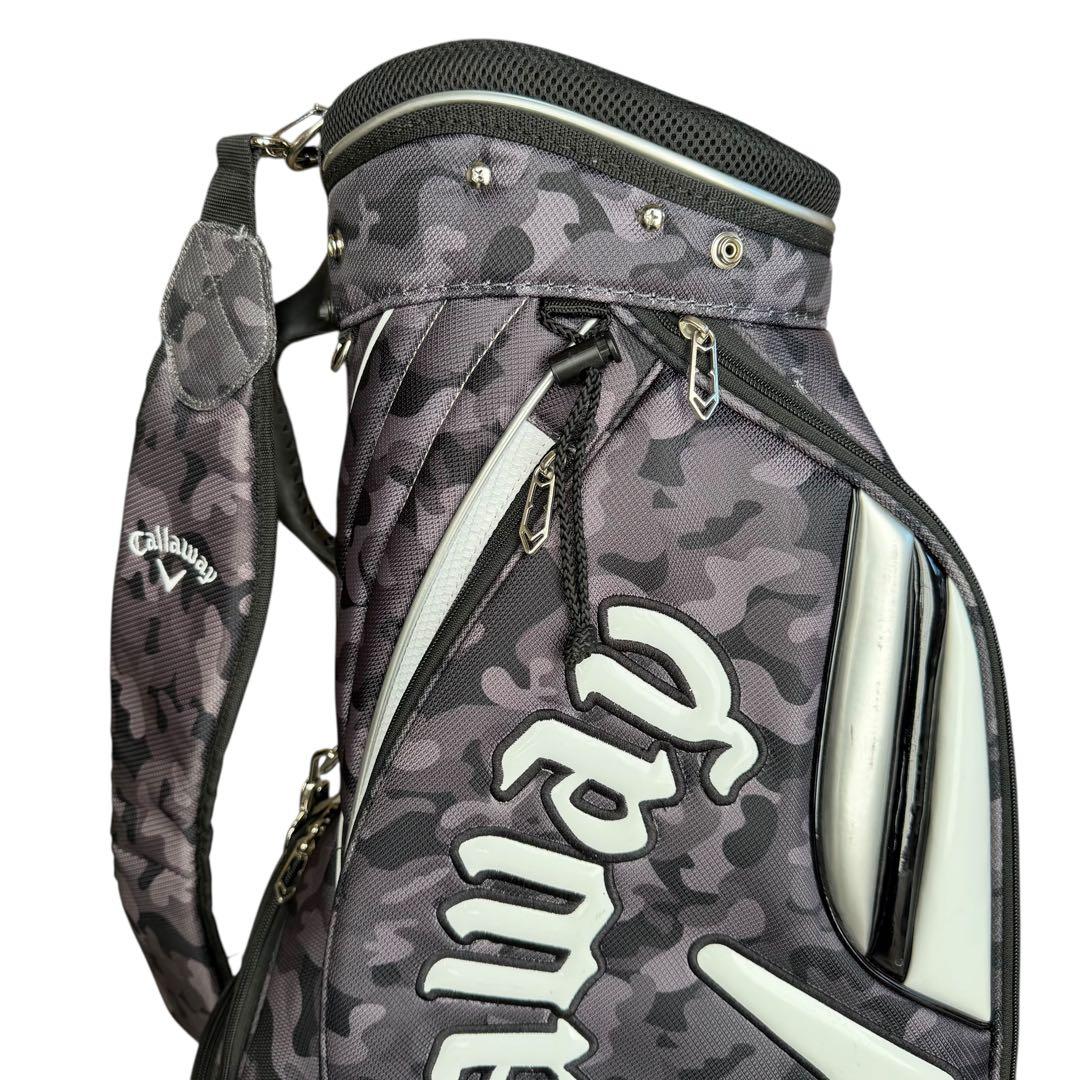 キャロウェイ カモフラ柄 キャディバッグ 9型 希少モデル 123-32