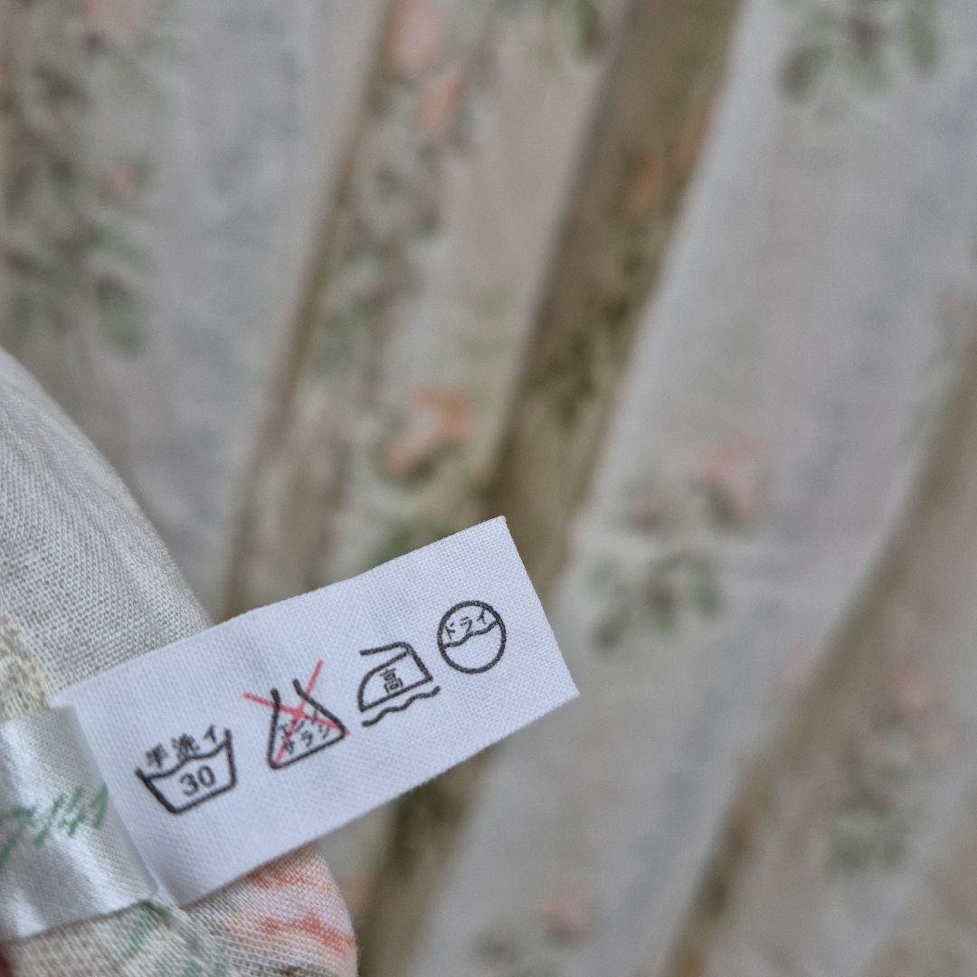 ✨新品未使用品✨マニーローズ　カントリー　ハンドメイド　カーテン　レース