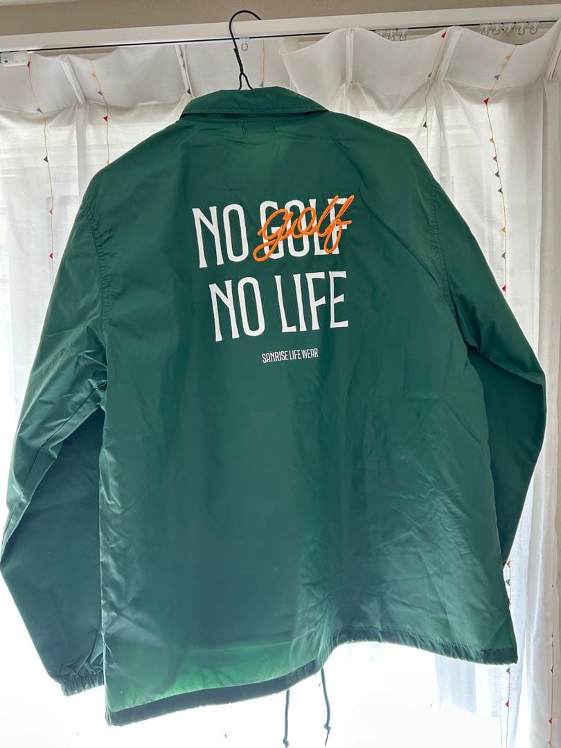 【新品未使用】サンライズsanrise コーチジャケット　グリーン