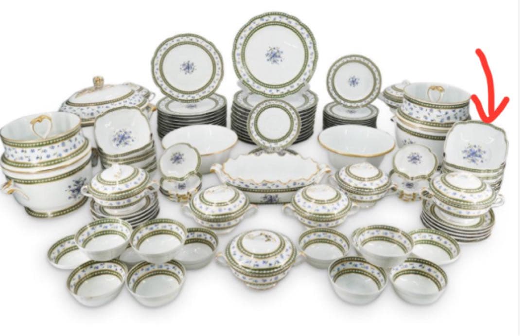 食器 Ancienne Manufacture e de Limoges