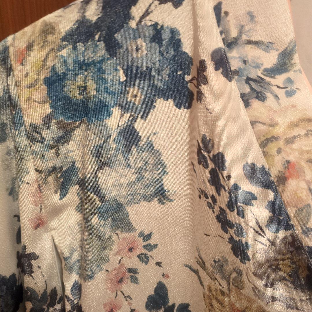 小学生 卒業 袴 Мサイズ ブルー×ネイビー