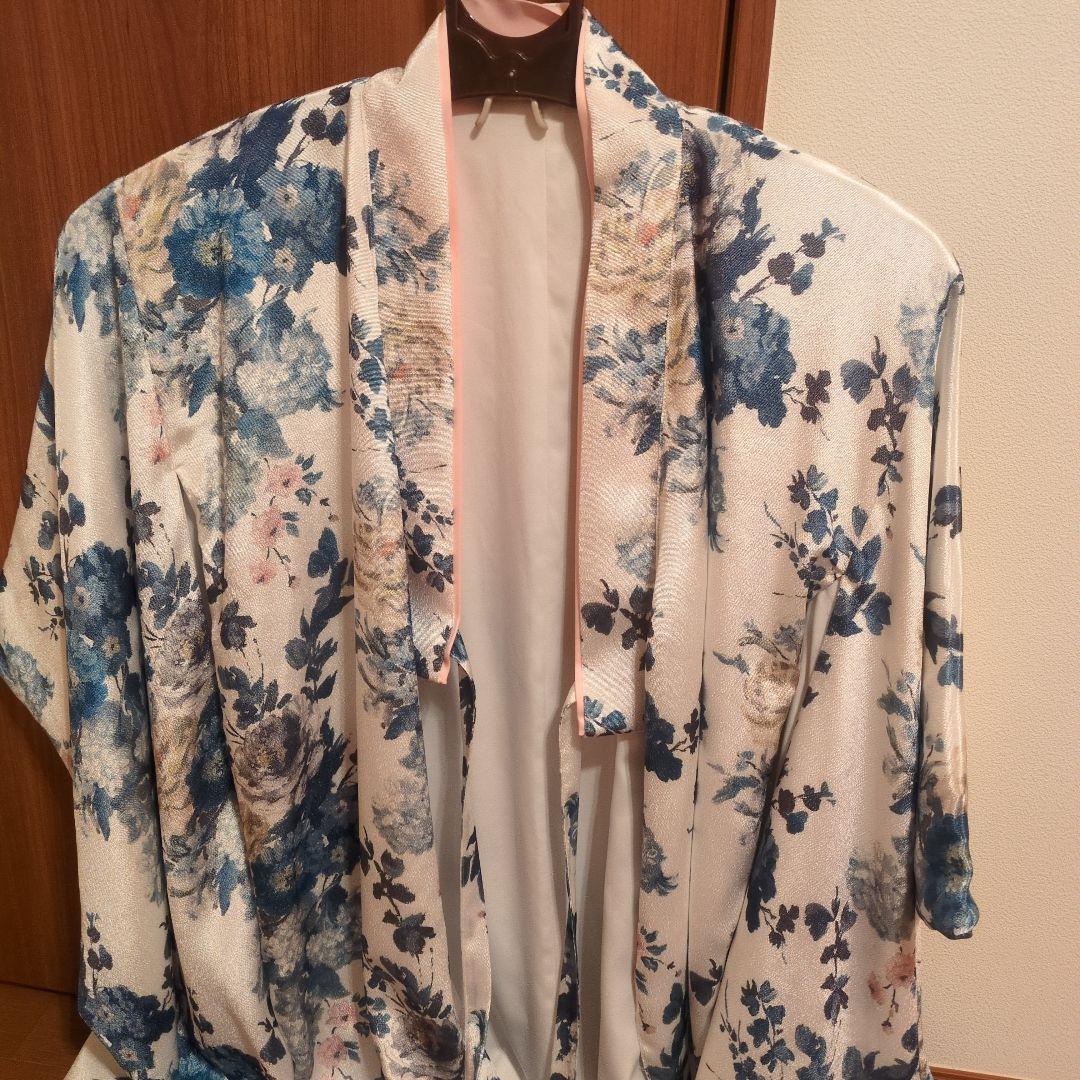 小学生 卒業 袴 Мサイズ ブルー×ネイビー