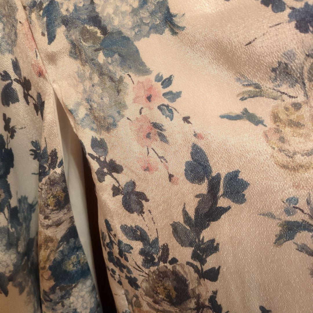 小学生 卒業 袴 Мサイズ ブルー×ネイビー