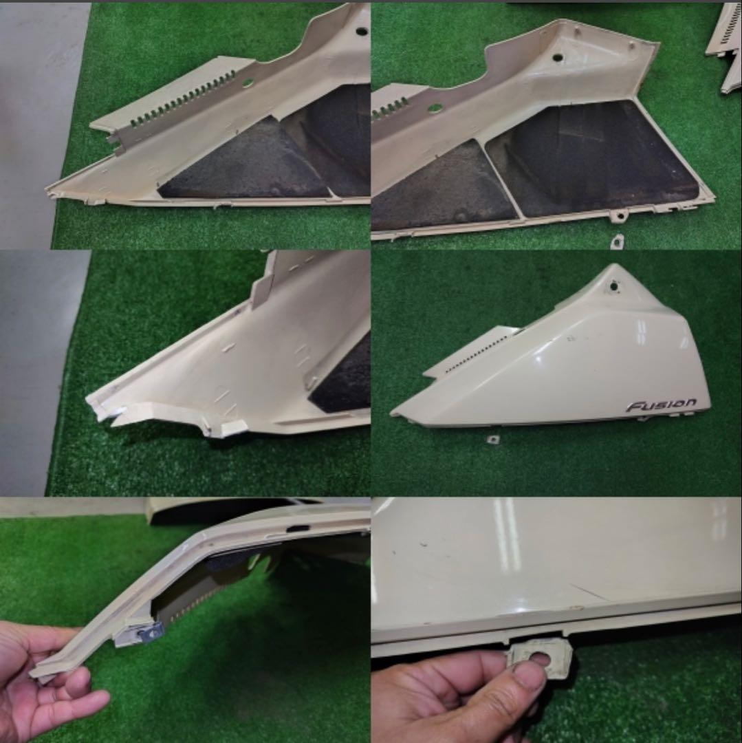 ホンダ フュージョン Ｘ MF02 純正 アッパー カウル７点セット ベージュ