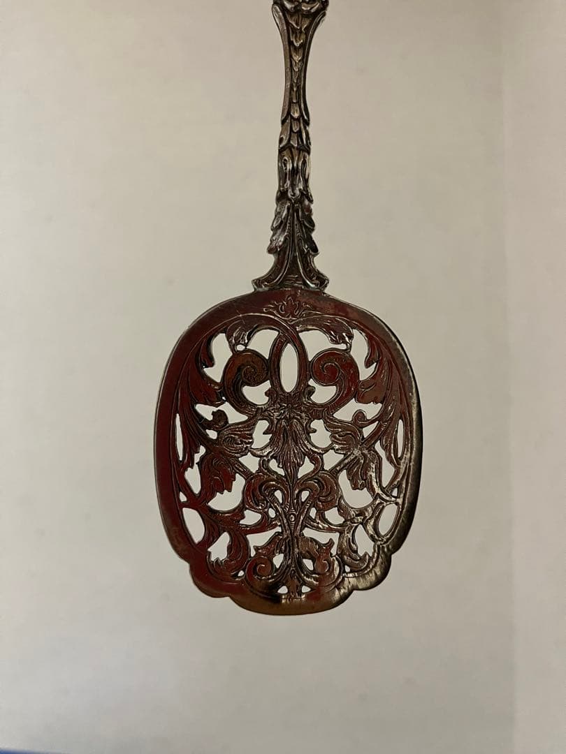 純銀 CWケーキサーバー アンティーク ドイツ