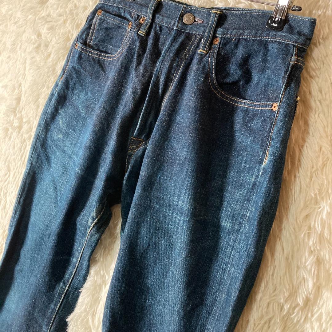 美品 45RPM 濃紺 デニムパンツ 31インチ 日本製 インディゴ