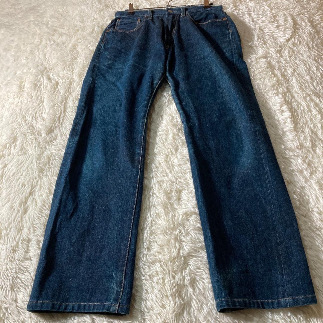 美品 45RPM 濃紺 デニムパンツ 31インチ 日本製 インディゴ