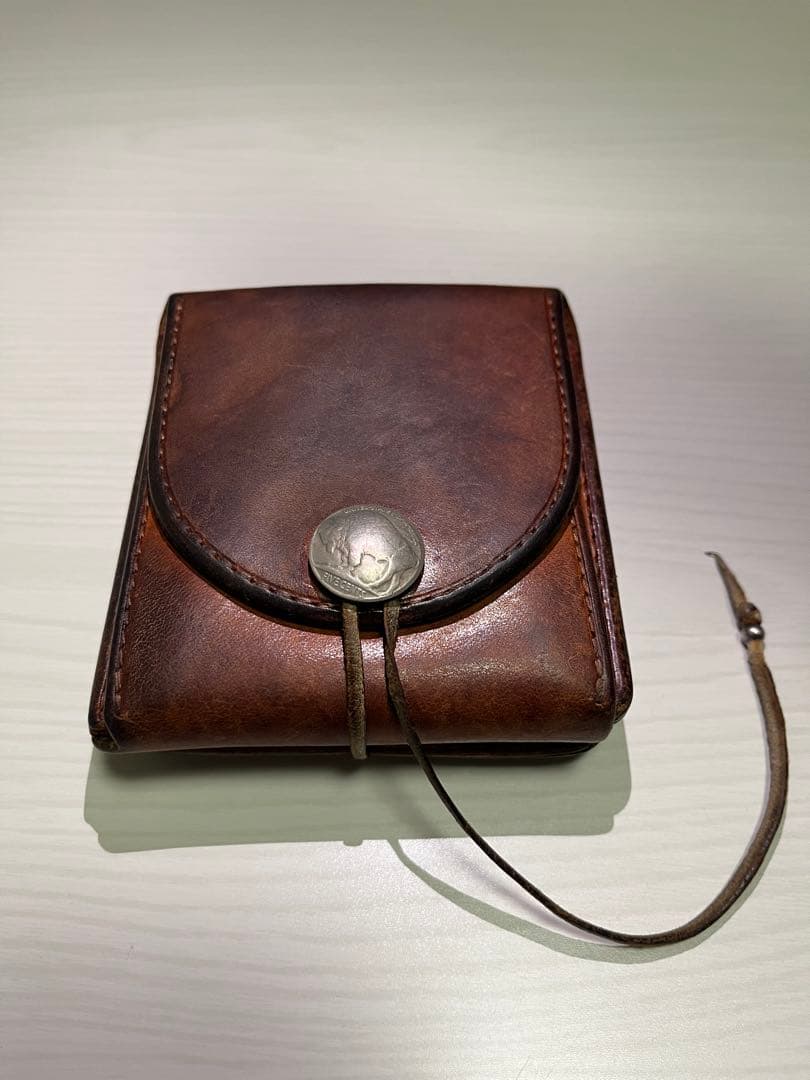 goro’s ウォレット レザー 使用感あり