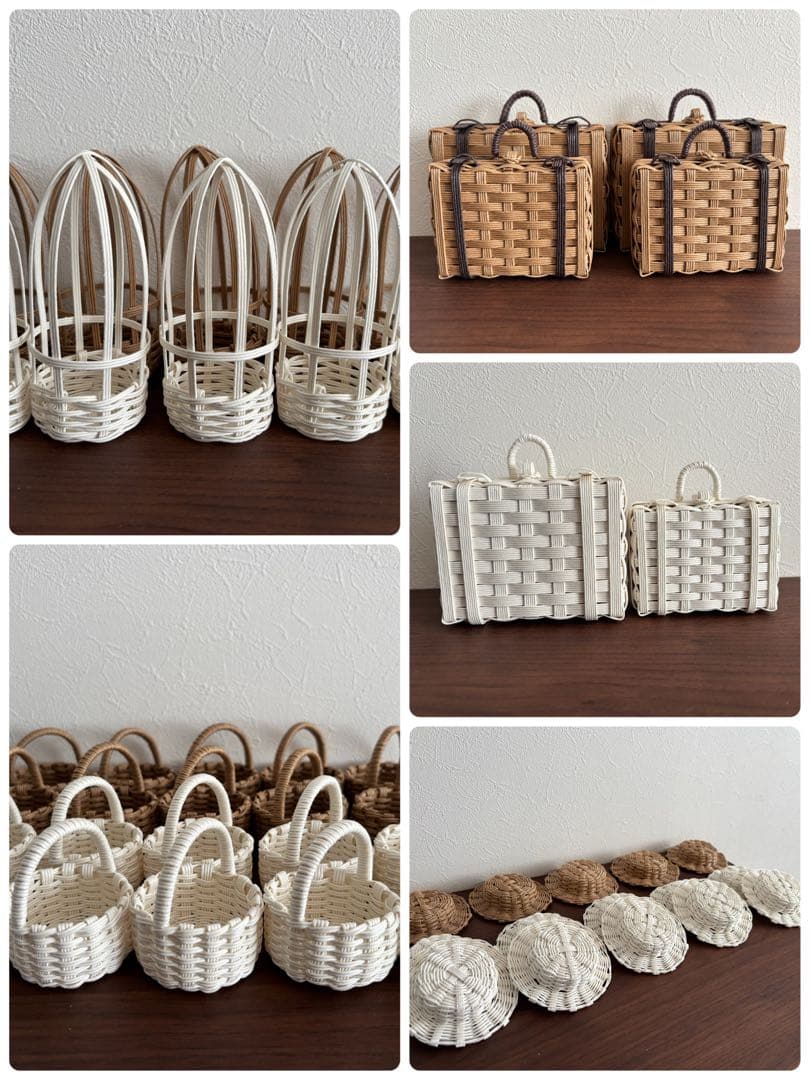 めい様ご確認ページです。クラフトバンドミニトランクなど