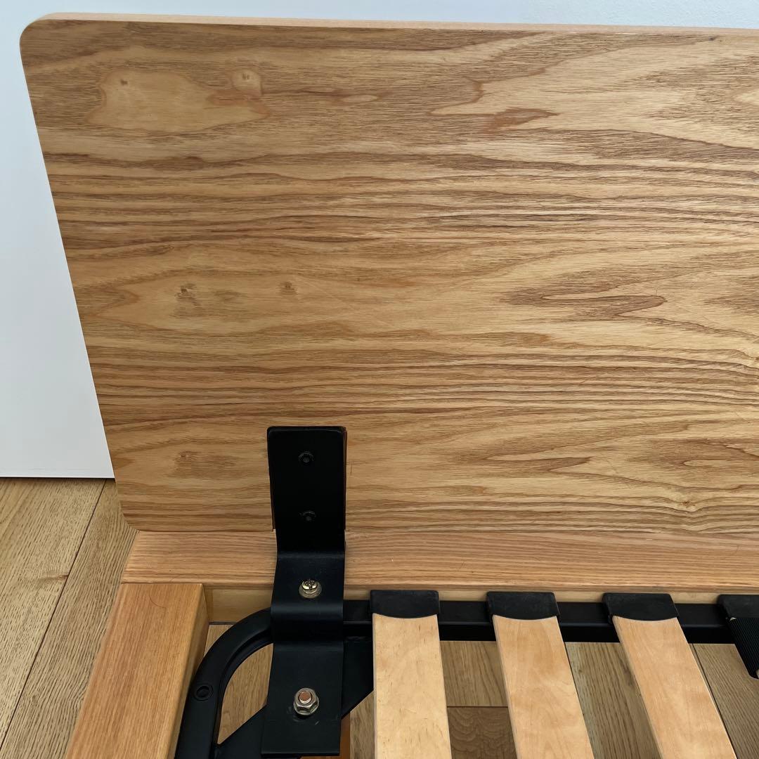 無印良品 木製ベッドフレーム用クッションパーツのみ ソファベッド セミシングル