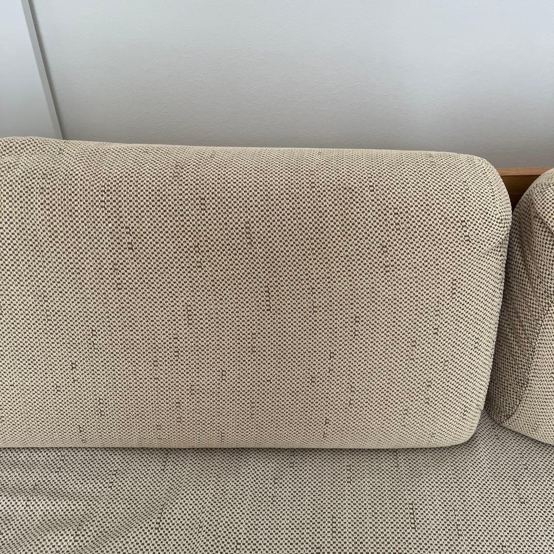 無印良品 木製ベッドフレーム用クッションパーツのみ ソファベッド セミシングル