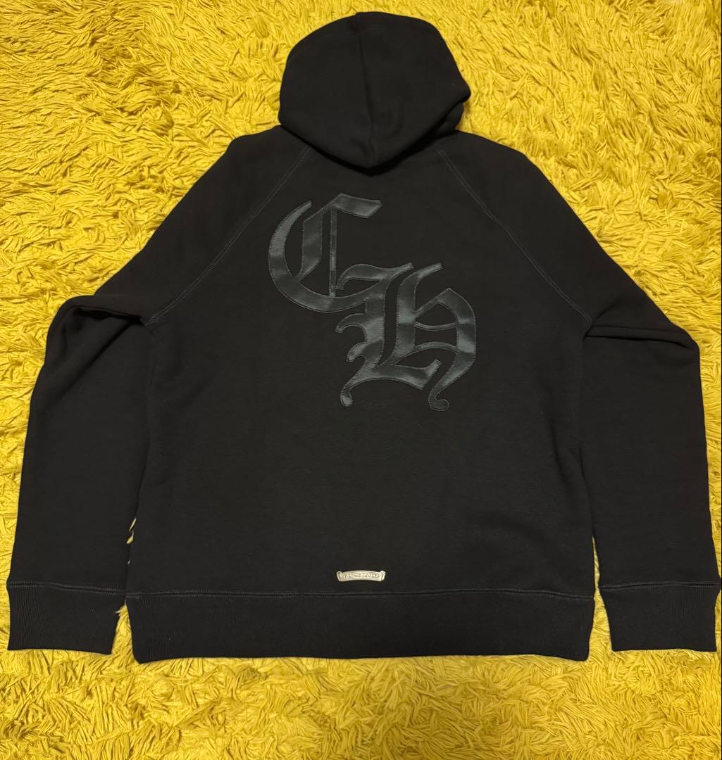 マ*ロ様 新品付属品完備新作クロムハーツynot セメタリークロスフーディー黒M