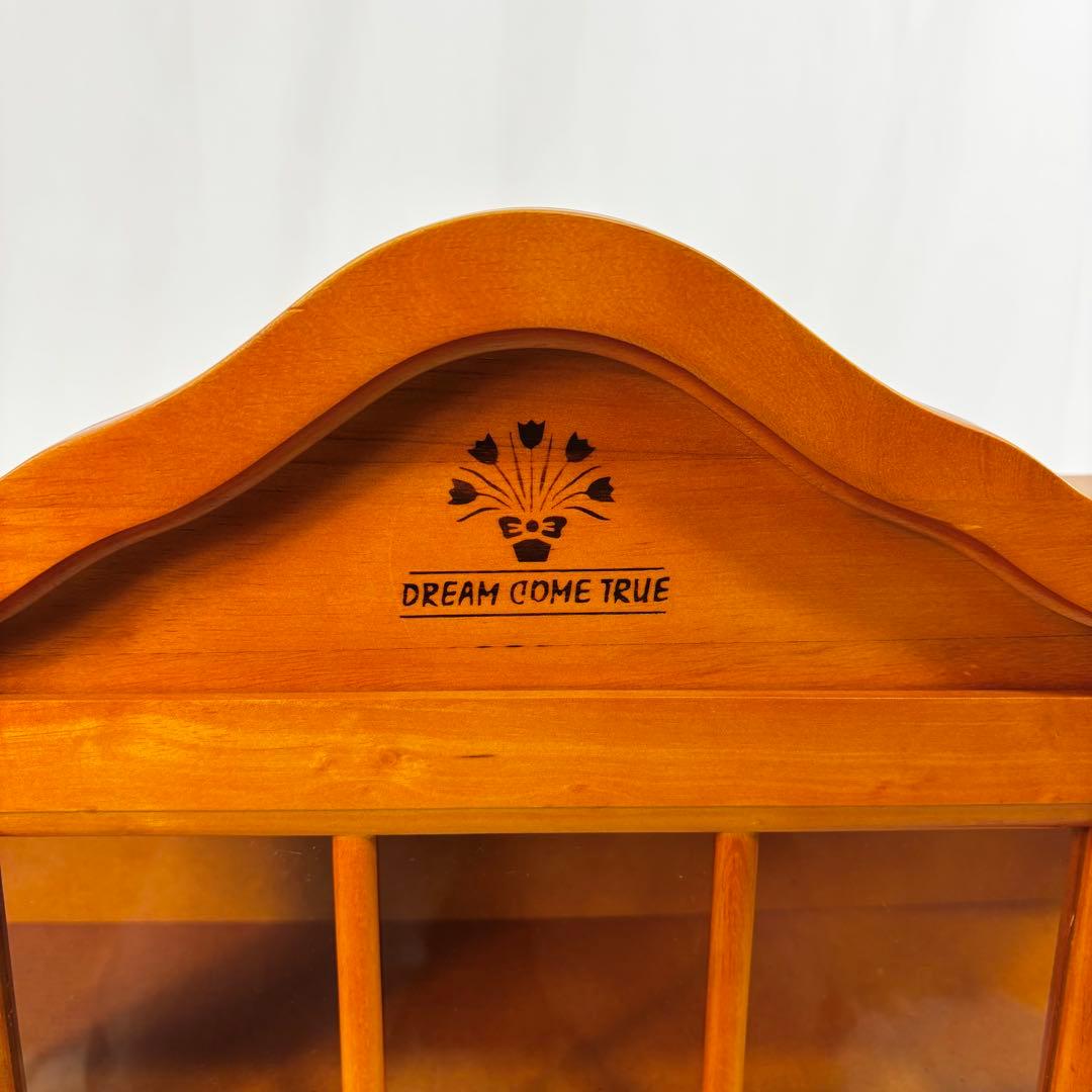 『送料無料』木製キャビネット カントリー調　コレクションケース マルト