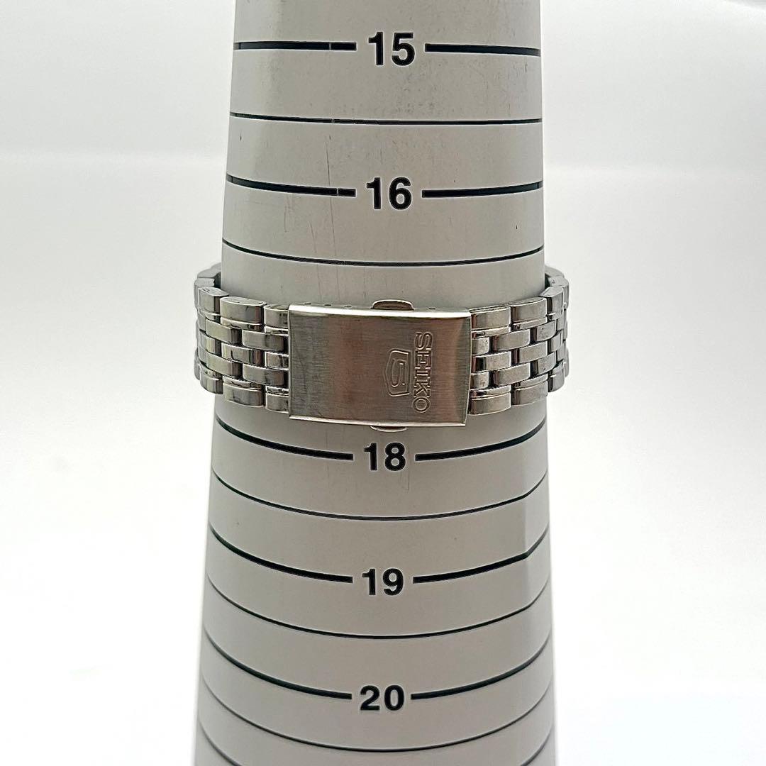 ☆裏スケルトン☆セイコー　ファイブ　自動巻き　メンズ腕時計　デイデイト