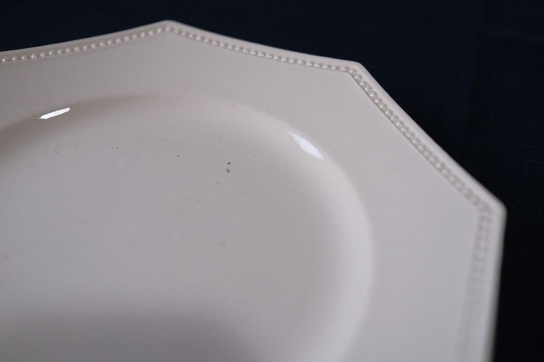 Sarregueminesサルグミンヌオクトゴナル24.5cmプレート フランス