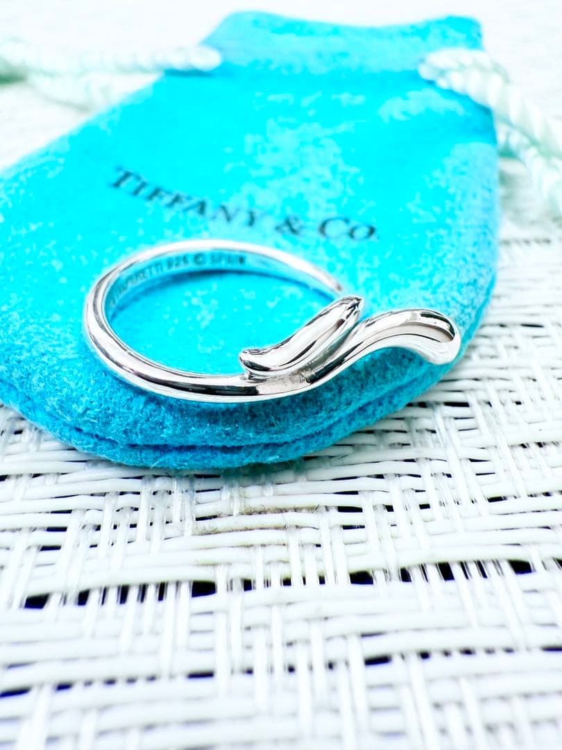 ティファニー 指輪　10号 ティアドロップ エルサ・ペレッティ　リング 研磨済