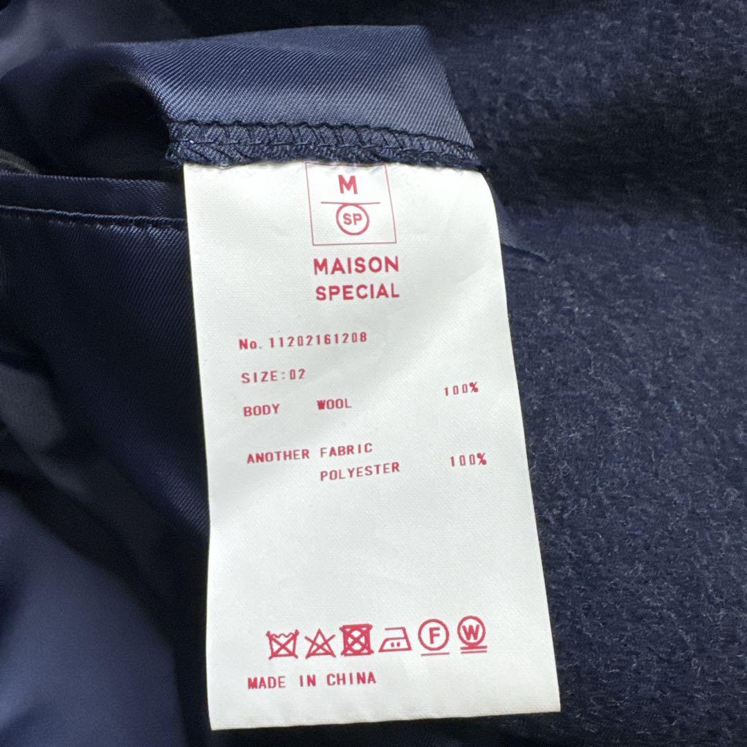 P*I様 極美品　メゾンスペシャルPECOLAMB Super100'sチェスタ