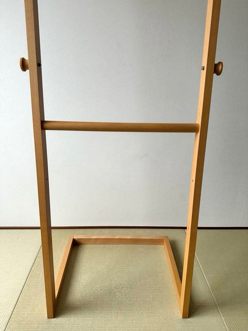 無印良品 ブナ材 こどもハンガーラック 木製ラック