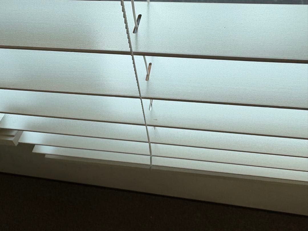 タチカワ　木製ブラインド ホワイト　新品