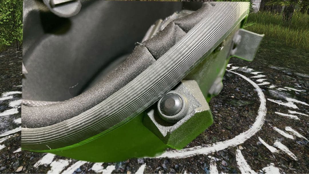 こ*き様 アルティンヘルメット　傷アリ