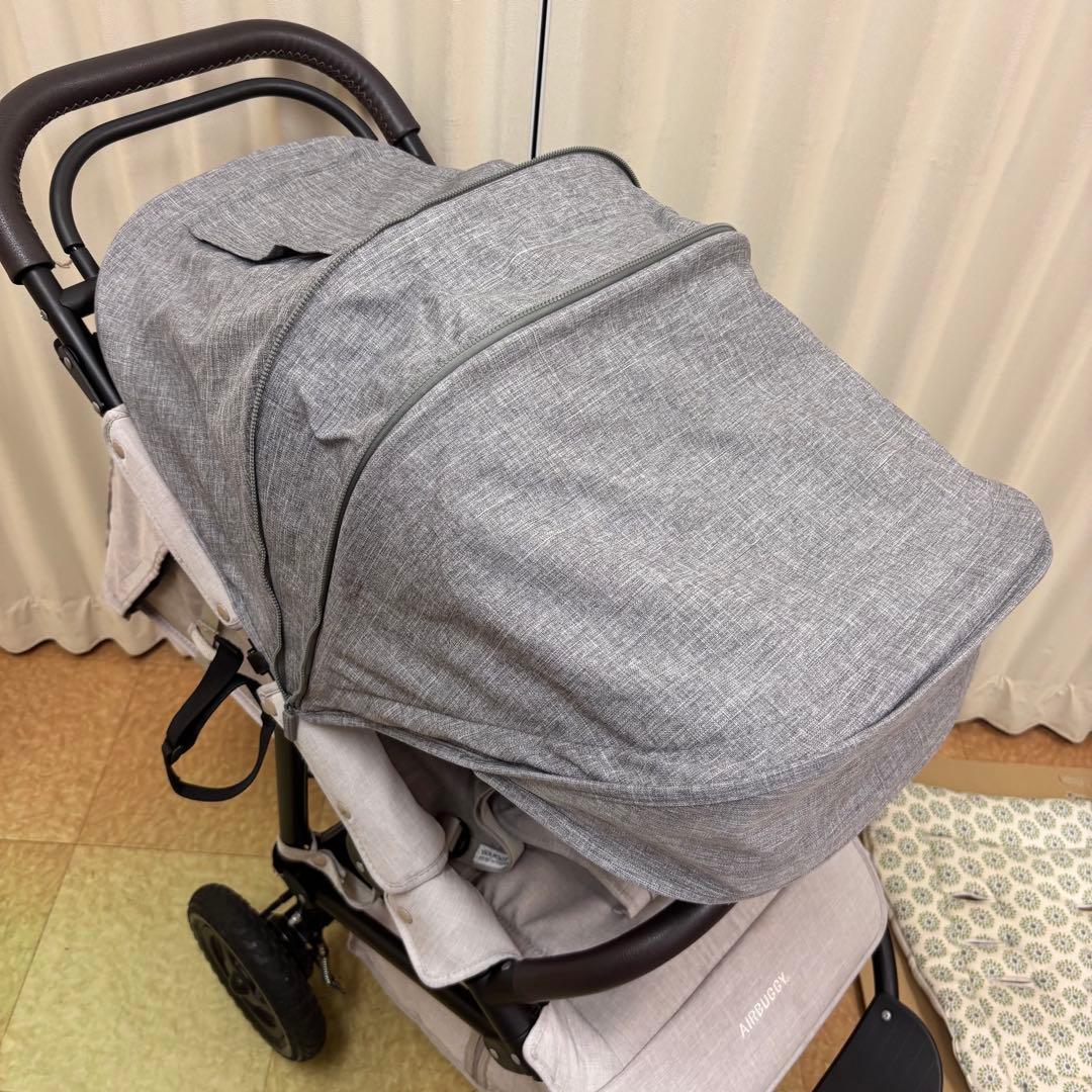 クリーニング済　☆綺麗☆　エアバギー　ココプレミア　フロムバース　アースグレー